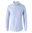 Men's Striped Button-Down Shirt Slim Fit