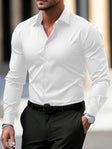 Men's Button-Down Dress Shirt Long Sleeve