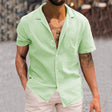 Men's Short Sleeve Shirt Comfortable Fit