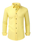 Men's Long Sleeve Dress Shirt Slim Fit