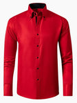 Men's Button-Down Dress Shirt Long Sleeve