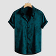 Men's Satin Floral Shirt Relaxed Fit