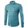 Men's Wrinkle-Free Button-Up Shirt Long Sleeve