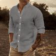Men's Button-Up Shirt Slim Fit