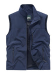 Men's Utility Vest Zip Pockets