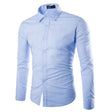 Men's Wrinkle-Free Button-Up Shirt Long Sleeve