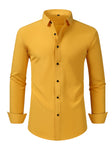 Men's Long Sleeve Dress Shirt Slim Fit