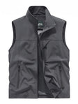 Men's Utility Vest Zip Pockets