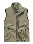 Men's Utility Vest Zip Pockets