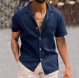 Men's Short Sleeve Shirt Comfortable Fit