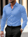 Men's Button-Down Dress Shirt Long Sleeve