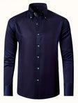 Men's Button-Down Dress Shirt Long Sleeve