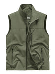 Men's Utility Vest Zip Pockets