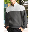 Marcus | Modern Fleece Quarter-Zip Sweatshirt