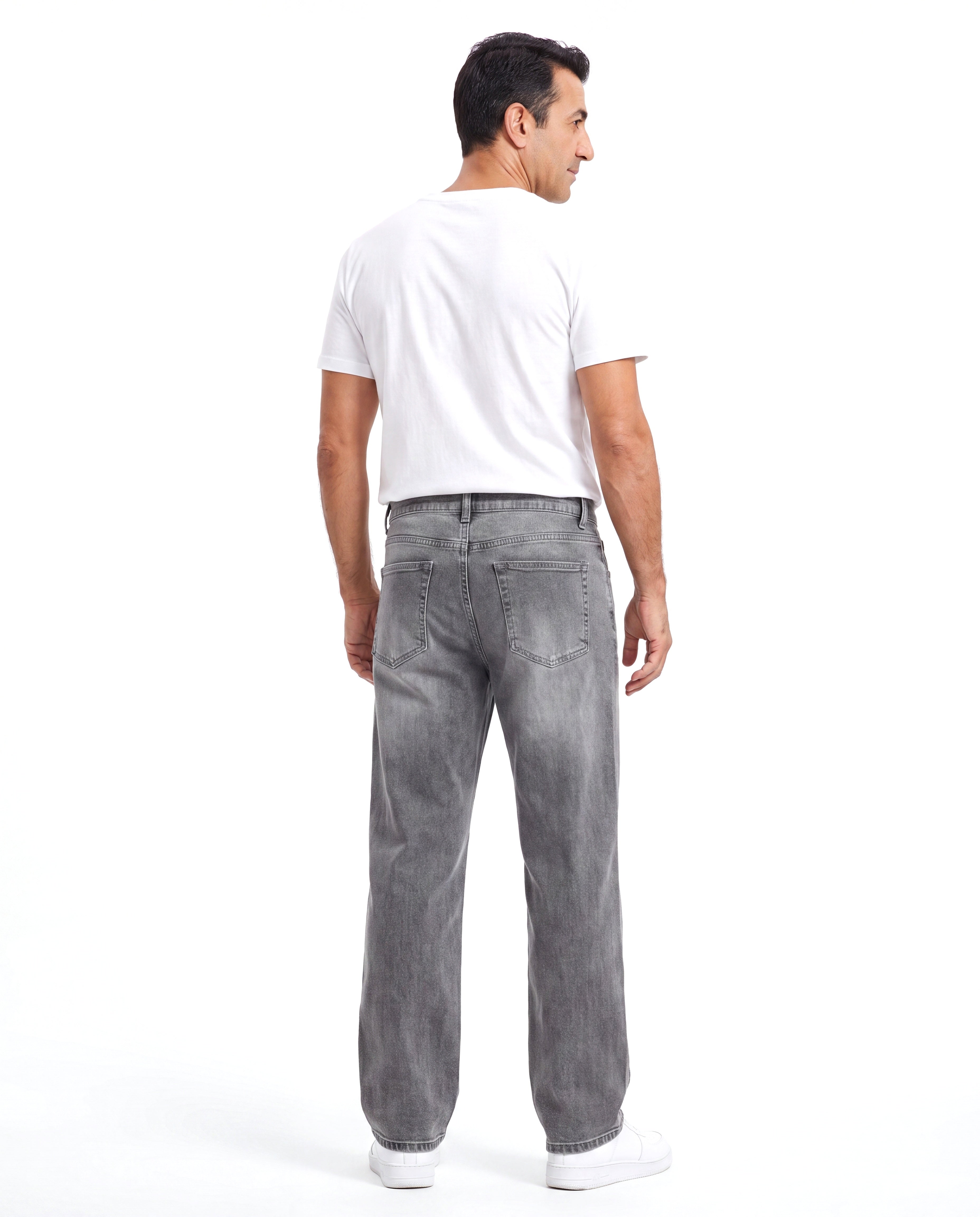 Men's Stretch Jeans with Relaxed Fit