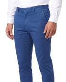 Men's Tailored Chino with Button Closure