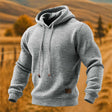 Walter | Rugged Waffle Knit Hoodie
