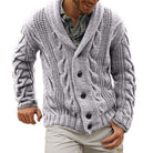Henry | Cozy Cable Knit Shawl-Collar Cardigan - Valereo