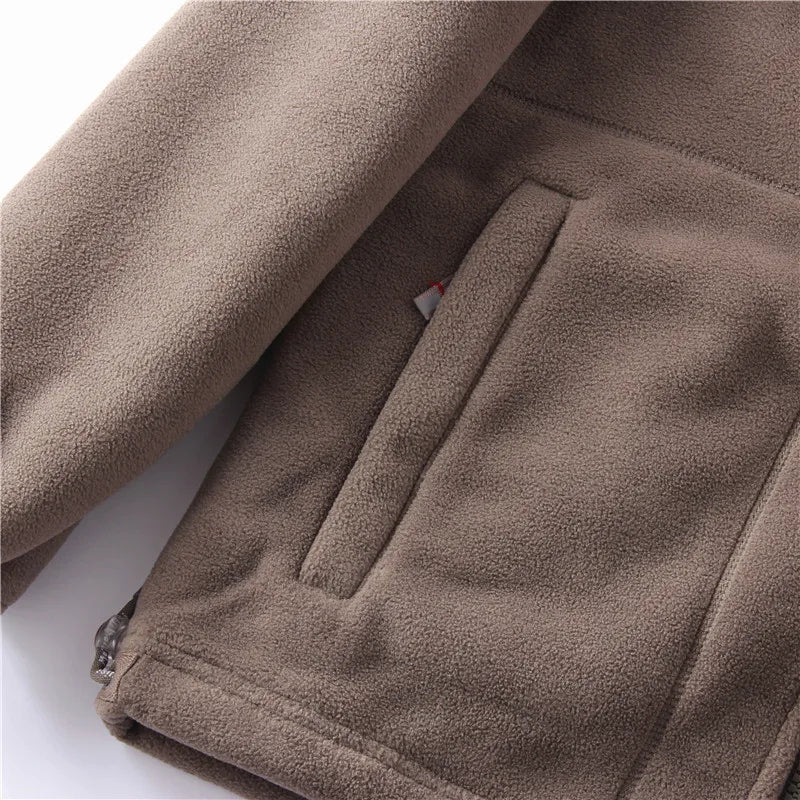 Henry | Cozy Fleece Stand-Collar Jacket - Valereo