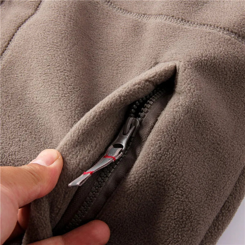 Henry | Cozy Fleece Stand-Collar Jacket - Valereo