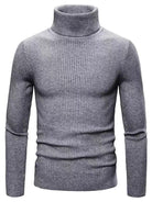 Henry | Elegant Ribbed Turtleneck Sweater - Valereo