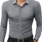 Henry | Elegant Slim-Fit Button-Up Shirt - Valereo