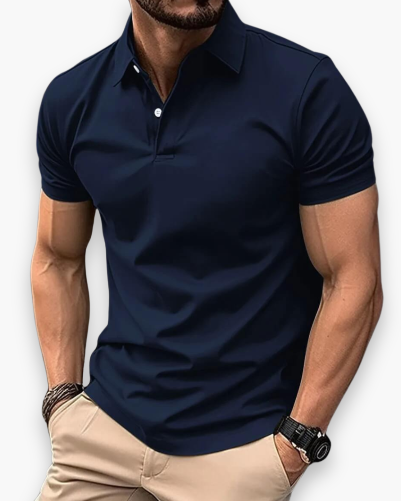 Henry | Refined Slim-Fit Polo Shirt - Valereo
