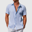 Men's Linen Short Sleeve Shirt Classic Fit