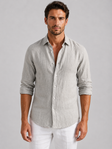 Men's Linen Shirt Comfortable Fit