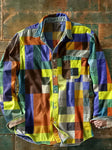 Men's Patchwork Shirt Relaxed Fit