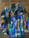 Men's Patchwork Shirt Relaxed Fit