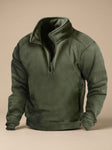 Walter | Classic Fleece Quarter-Zip Sweatshirt