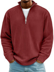 Fabian | Modern Corded Quarter-Zip Sweater
