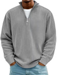 Fabian | Modern Corded Quarter-Zip Sweater