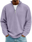Fabian | Modern Corded Quarter-Zip Sweater