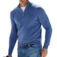 Harold | Refined Heathered Quarter-Zip Sweater