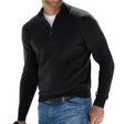 Harold | Refined Heathered Quarter-Zip Sweater