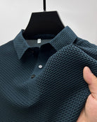 Jack | Modern Basketweave Knit Polo - Valereo
