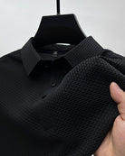 Jack | Modern Basketweave Knit Polo - Valereo