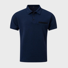 Jack | Modern Textured Contrast Polo Shirt - Valereo