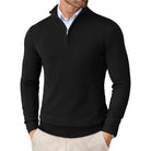 James | Classic Quarter-Zip Knit Sweater - Valereo