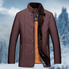 James | Cozy Quilted Fur-Collar Jacket - Valereo