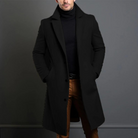 James | Elegant Wool Trench Coat - Valereo