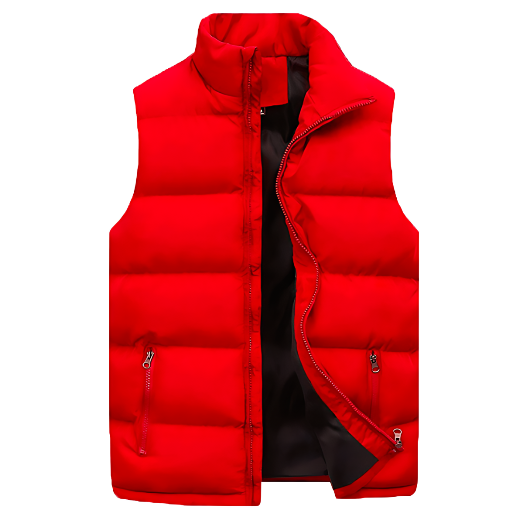 James | Modern Quilted Puffer Vest - Valereo