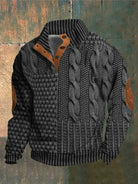 James | Refined Cable Knit Sweater - Valereo