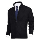 James | Refined Full-Zip Knit Cardigan - Valereo