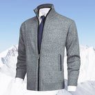 James | Refined Full-Zip Knit Cardigan - Valereo