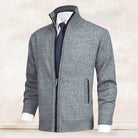 James | Refined Full-Zip Knit Cardigan - Valereo