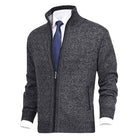James | Refined Full-Zip Knit Cardigan - Valereo