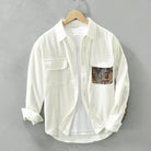 Jason | Casual Corduroy Contrast-Pocket Shirt - Valereo